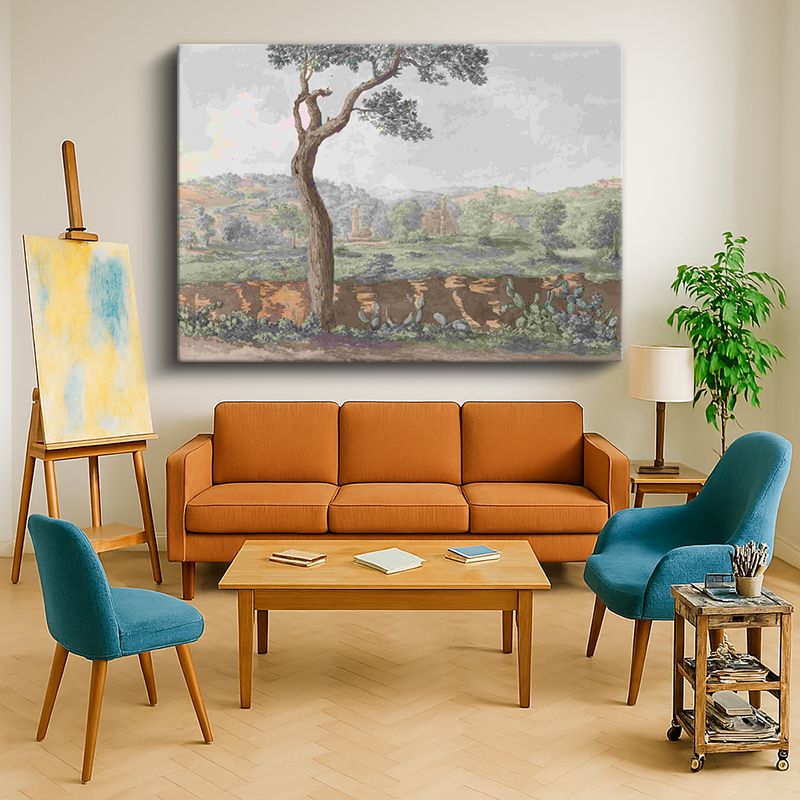 Ressam Kanvas Tablo 317